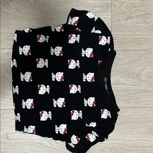 Hello kitty crop top